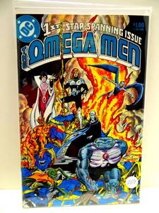 lot 257 image: DC Comics The Omega Men 1st Star-Spanning Issue #1 Apr. 1983