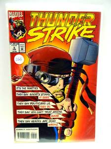 lot 266 image: THUNDER STRIKE #5 JOE FIXIT MARVEL COMICS 1993