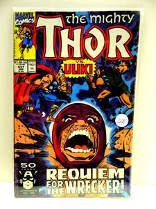 lot 268 image: Marvel The Mighty Thor #431 VS. Ulik Requiem For The Wrecker