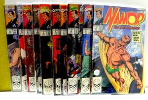 lot 270 image: 1990-1991 MARVEL COMICS - NAMOR THE SUB-MARINER ISSUES 1 THRU 10 (10 X$)