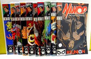 lot 271 image: 1990-1991 MARVEL COMICS - NAMOR THE SUB-MARINER ISSUES 11 THRU 20 (10 X$)