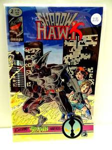 lot 276 image: 1992 IMAGE COMICS SHADOW HAWK #2 OCTOBER 1992