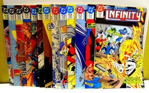 lot 288 image: 1986-88 DC COMICS - INFINITI INC. ISSUES 31, 32,33,34, 35, 37, 38, 39, 40, 46, 47, 48, 49 - EARLY TODD MCFARLANE ART COVERS $$$ (13x$)