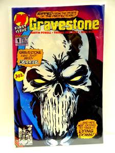 lot 302 image: FIRST EDITION - Gravestone #1 (1993) 1st Issue Malibu Comics NMMT