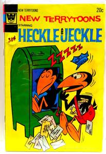 lot 304 image: VINTAGE 1974 Whitman Comics New Terrytoons Heckle And Jeckle 26