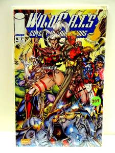lot 309 image: 1993 Image Comics #5 Wildcats Covert Action Teams JIM LEE ARTWORK GRIFTER ,MAUL