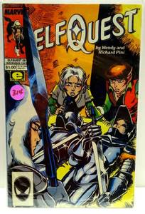 lot 314 image: ElfQuest #28 1987 VF Richard Pini Wendy Marvel Comic Book Epic Comics