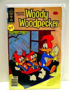 lot 317 image: VINTAGE Walter Lantz Woody Woodpecker 186 B, Jan 1980 Comic Book by Dell $$