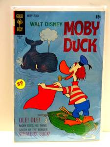 lot 319 image: VINTAGE WALT DISNEY Moby Duck (1967 Gold Key) #10