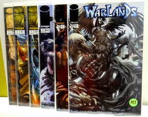 lot 323 image: IMAGE COMICS - WARLANDS FIRST EDITION PLUS # 3,4,6,7,8 - NMMT $$ (6X$)