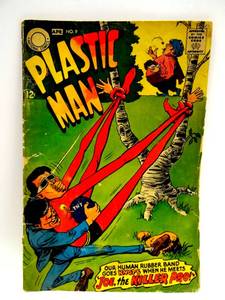 lot 326 image: VINTAGE 1968 Plastic Man #9 Good Joe, the Killer Pro Silver Age Comic