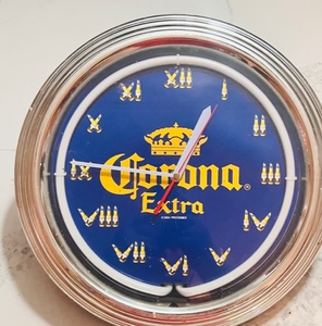 lot 14 image: Vintage Corona Extra Advertising Clock