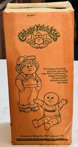 lot 49 image: Vintage 1984 COLECO Cabbage Patch Kids Preemie Doll #3875 14 Girl White in Box