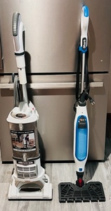 lot 79 image: Shark Model NV355 Navigator Vacuum Cleaner &amp Shark Model S6001W Steam Mop
