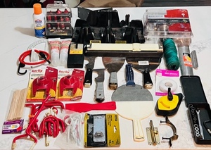 lot 103 image: Large Lot of Tools &amp Hardware