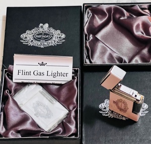 lot 139 image: Two New Partagas Flint Gas Lighters In Box