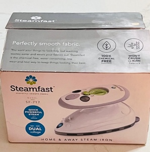 lot 148 image: Steamfast Model SF-717 Home &amp Away Steam Iron