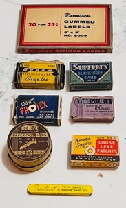 lot 154 image: 1930s &amp 1940s Vintage Office Supplies WProduct Still Inside