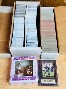 lot 185 image: Two Boxes of Unsearched Sports Cards &amp Other Collectibles