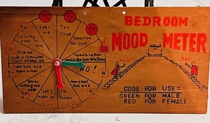 lot 230 image: Vintage Bedroom Mood Meter