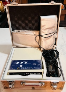 lot 232 image: Qlive CellSpa Advanced Ionic Foot Detox Bath Machine Machine WAssesories &amp Case
