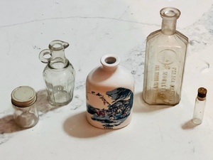 lot 236 image: Five AntiqueVintage Bottles