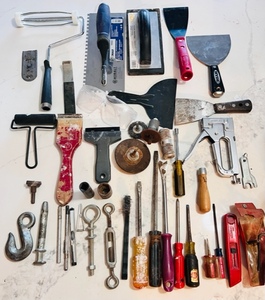lot 297 image: Big Lot of Tools &amp Hardware