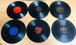 lot 330 image: Six 78 Records (Please See Pictures For Titles)