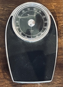 lot 93 image: Detecto Black Bathroom Scale 300lbs. Max