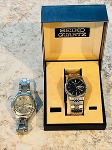 lot 97 image: Seiko Quartz SQ &amp Fondini Mens Watches