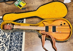 lot 100 image: Vintage Electric Guitar &amp Case - Needs Restoration