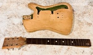 lot 106 image: Vintage Electric Guitar Restoration Project