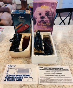 lot 124 image: Oster Lucky Dog &amp A5 Two-Speed Dog Grooming Clippers