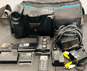 lot 159 image: Sharp 8 Viewcam Liquid Chrystal Video Camera Hi-Fi Monaural VL-E37