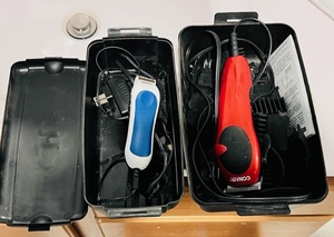 lot 174 image: Wahl &amp Conair Hair Trimmers W Assessories &amp Cases