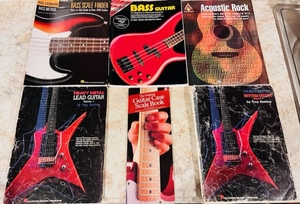 lot 179 image: Six Instructional Guitar Books