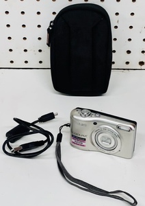 lot 186 image: Nikon COOLPIX L28 20.1MP Silver Digital Camera With Original Box, Accessories, &amp Lowepro Case