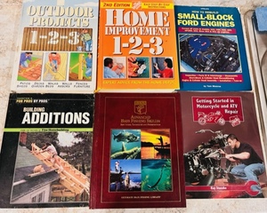 lot 191 image: Six Do-It-Yourself or Skill Enhancing Books - Including Advanced Bass Fishing Skills &amp Home Improvement 1-2-3
