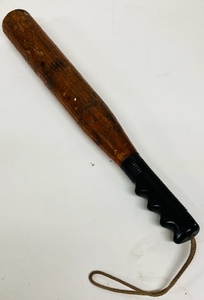 lot 210 image: Vintage Wooden Tire Bat