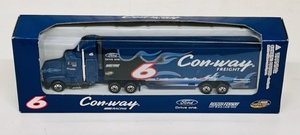 lot 222 image: Welly&nbsp NASCAR Die Cast Con-Way Freight for Roush Racing #6 in Box