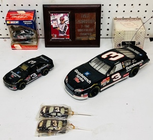 lot 223 image: Dale Earnhardt #3 Lot - Including Plaque,Radio, &amp Ornament&nbsp