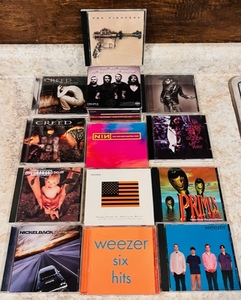 lot 235 image: 17 Music Rock CDs - Including Foo Fighters,Nine Inch Nails, Creed, &amp Nickleback
