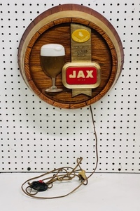 lot 3 image: Rare Vintage Jax Beer Wall Hanging Lighted Sign