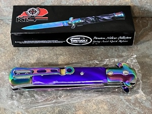 lot 29 image: Premium Milano Collection Spring Action Quick Release Knife