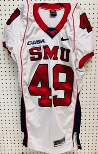 lot 71 image: LB Jack Barnhardt SMU Nike Team Jersey&nbsp