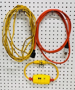 lot 106 image: Two Extension Cords &amp Ericsson Ground Fault Circuit Interrupter