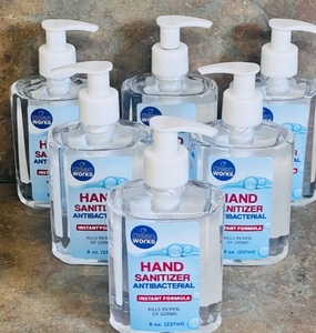 lot 113 image: Six (6) Bottles of Clean Works Hand Sanitizer - 6x Money