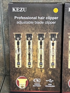 lot 182 image: &nbspKezu Professional Hair Clippers - Adjustable Blade &amp Rechargable