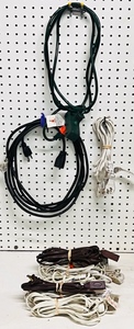 lot 213 image: Twelve (12) Assorted Extension Cords