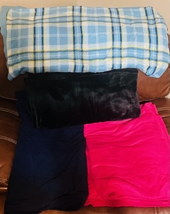 lot 225 image: Four (4) Super Soft &amp Comfy Handmade Blankets